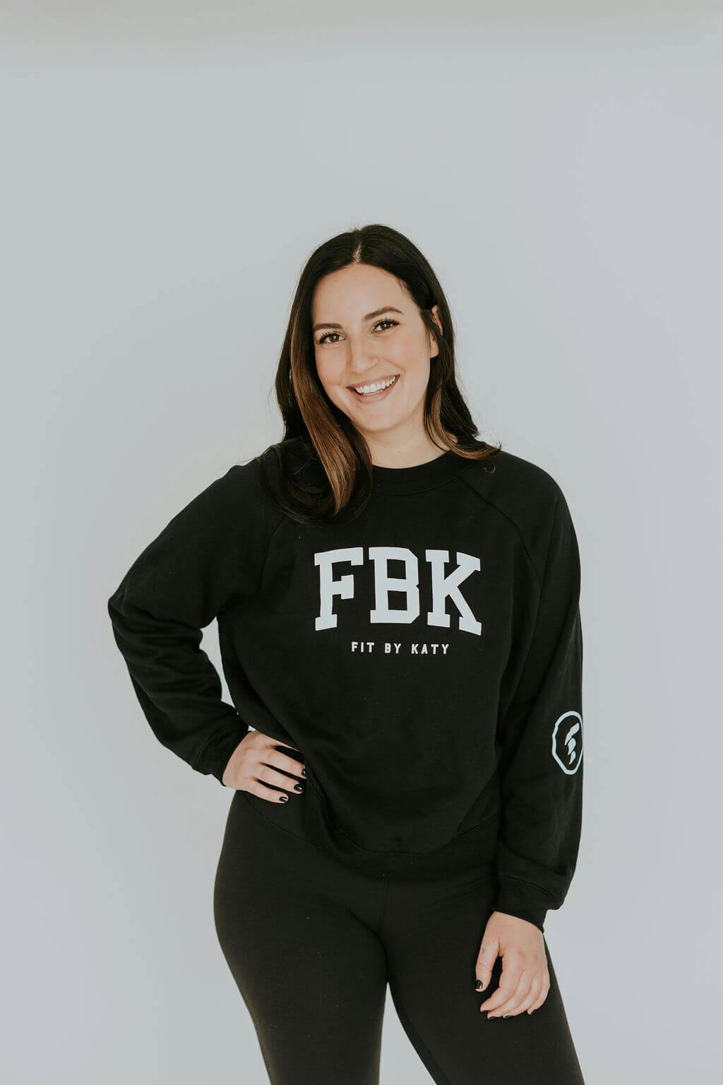 FBK Letters Semi-Cropped Pullover